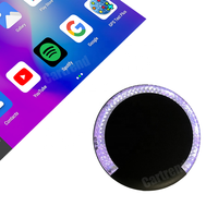 Auto HD MI Video adapter YouTube Netflix Streaming TV-Box Umgebungs licht LED Wireless Android Auto Dongle für OEM Wired CarPlay