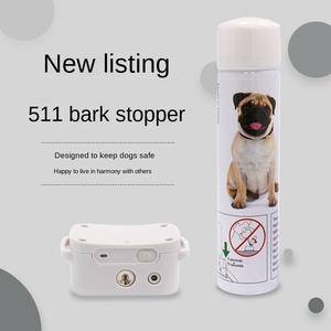 Có thể sạc lại không thấm nước nhanh nhẹn chó dây Xích Điều khiển từ xa phun vật nuôi đào tạo cổ áo phong cách mới chống sủa chó cổ áo - Product Image 2