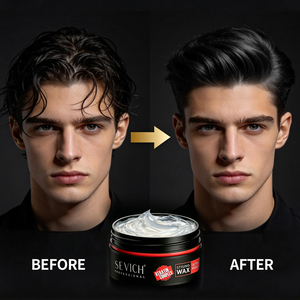 Cire coiffante mate personnalisée pour cheveux, séchage rapide, contrôle des bords, tenue forte pour hommes - Product Image 5