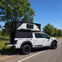 Nouvelle conception 2026 : auvent rigide léger en aluminium expansé pour camionnettes, modèle moderne pour pick-up