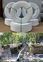 Selang Fleksibel HDPE 16mm 20mm 25mm Anti-UV Tahan Lama untuk Irigasi Rumah Kaca, Mikro Sprinkler, Sayuran, dan Bunga