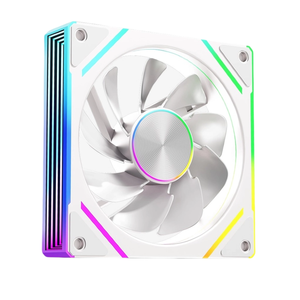 Kipas casing RGB generasi ke-8 OEM, kipas pendingin <span class=keywords><strong>CPU</strong></span> komputer <span class=keywords><strong>Desktop</strong></span> dengan pendingin plastik 6-Pin - Product Image 3