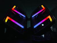 Phare avant LED RVB WRGB personnalisé VAHID Factory, 8000LM, 12V, à changement de couleur, pour Isuzu D-MAX Dmax Pickup