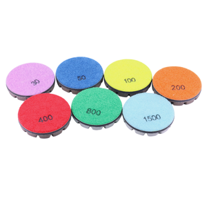 Disque de polissage diamanté PANGU à liaison résineuse 3 pouces pour béton et sols, utilisation humide/sèche, abrasif fin, OEM disponible - Product Image 4