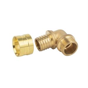 Fabricant de raccords de compression en laiton forgé sur mesure OEM, coudes égaux et connecteurs hexagonaux en laiton pour tuyaux - Product Image 1
