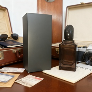 Lujo 30ml/50ml/100ml botellas <span class=keywords><strong>de</strong></span> <span class=keywords><strong>Colonia</strong></span> <span class=keywords><strong>de</strong></span> vidrio transparente logotipo personalizado Impresión <span class=keywords><strong>de</strong></span> sello dorado bomba rociador forma rectangular para viajes - Product Image 5