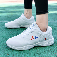 Chaussures de volley-ball en mesh imprimé carbone, chaussures de handball pour entraîneur de tennis de table, chaussures de badminton pour hommes et femmes