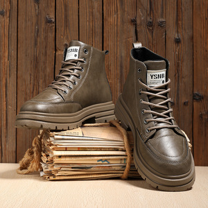 Bottes basses imperméables pour hommes, style britannique, pour le travail et les loisirs, collection automne - Product Image 3