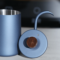 Bouilloire à col de cygne en acier inoxydable T 304 600ml pour café et thé