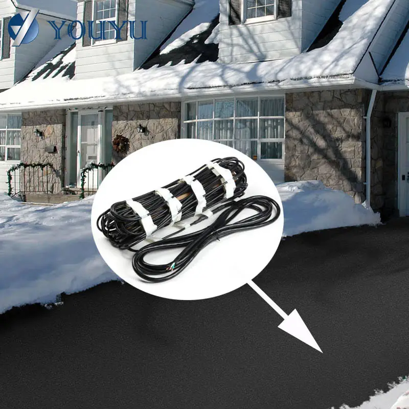Yüksek kaliteli PVC malzeme açık kar erime ısıtma mat