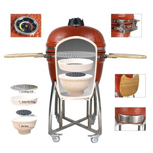 Barbecue rôtissoire à KAMADO, gril d'10 pouces, rôtissoire d'extérieur, en argile, barbier, allemagne - Product Image 2