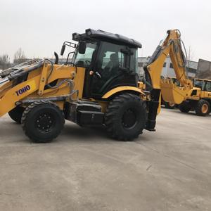 TH388 TOHO Mini chargeuse sur pneus de 8 tonnes Chargeuse frontale Cylindre hydraulique Eaton Moteur 75KW Garantie 1 an Haute efficacité - Product Image 5