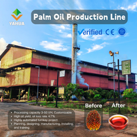Volledig geautomatiseerde palmolieverwerkingsinstallatie voor Indonesië en Maleisië, palmolieproductielijn, maatwerk service beschikbaar in China