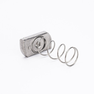 Fixations de <span class=keywords><strong>cage</strong></span> carrée en gros direct d'usine serrage en acier à ressort en cuivre - Product Image 5