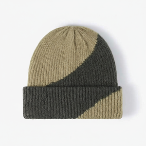 หมวกบีนนี่พิมพ์ลายสัตว์สำหรับทุกเพศหมวกอะคริลิคผ้าถักแจ็คการ์ดคุณภาพสูงหมวกกีฬาฤดูหนาวออกแบบโลโก้ได้ตามต้องการ - Product Image 1