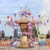 Manège professionnel Wave Swinger de luxe à 16/24 places pour parc d'attractions