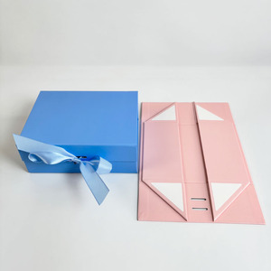 Ensembles de maquillage de style livre <span class=keywords><strong>en</strong></span> carton rigide personnalisé environnemental boîte d'emballage cosmétique - Product Image 6