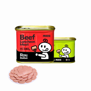 เนื้อตุ๋นสำหรับกลางแจ้งเก็บรักษาด้วยเกลือเนื้อกระป๋องอายุการเก็บรักษาที่ยาวนาน - Product Image 1