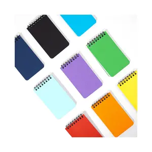 Contoh gratis B5 jurnal Notedpad buku catatan wisatawan stasioner Notebook komposisi Notebook kustom dengan kabel