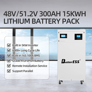 BetterESS All in One 51.2V 314Ah 15kWh 16kWh Home <b>Energy</b> <b>Storage</b> <b>System</b> 5KW 10KW Off Gride Solar Battery WiFi Monitor 51.2V 314A - Product Image 4