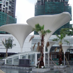 Sombrilla de Jardín de Doble Apertura Personalizada de Fábrica, Gazebo con Estructura de Acero y Pabellón de Paisaje - Product Image 2