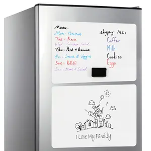 Lavagna magnetica per frigorifero cancellabile a secco per lavagna bianca UCMD School/office