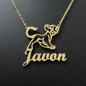 Hottest Custom Stainless Steel Girl <strong>Name</strong> Pendant <strong>Necklace</strong> <strong>Kids</strong> Cartoon Character <strong>Necklace</strong> - Product Image 4