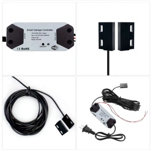 AC100-240V tuya Wifi cửa nhà để xe <span class=keywords><strong>Receiver</strong></span> với cảm biến maganetic hỗ trợ Alexa, <span class=keywords><strong>Google</strong></span> nhà điều khiển bằng giọng nói kiểm soát ứng dụng, hẹn giờ - Product Image 6