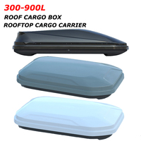 Boîte de toit rigide universelle étanche pour transport de marchandises, coffre de toit extérieur pour voiture, SUV, camionnette, fourgonnette