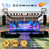 Écran LED vertical intérieur/extérieur RX IP65 7680Hz à haute fréquence de rafraîchissement P3.91 – Affichage numérique tout-en-un pour publicité et vitrine