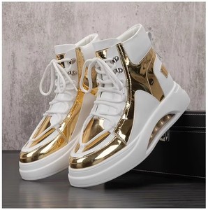 Zapatos de Hombre con Plataforma y Tejido de Punto, Novedad Primavera-Verano 2026, Zapatos Casuales de Moda para Exteriores que Aumentan la Estatura - Product Image 1