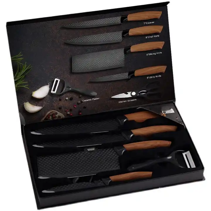 hot selling kitchen knife accessories wood