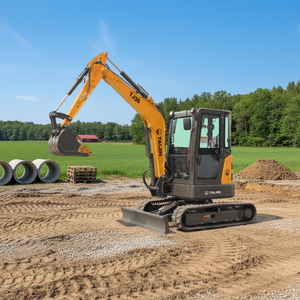 Mini-excavatrice hydraulique TJ35 de 3,5 tonnes avec moteur fiable pour l'aménagement paysager, l'agriculture et la construction, plusieurs accessoires - Product Image 5