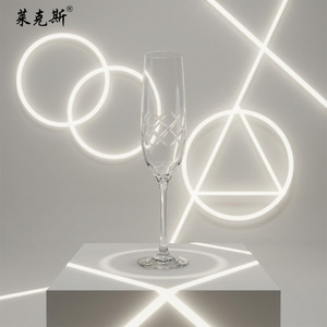 Bicchieri in Cristallo Trasparente Senza Piombo <span class=keywords><strong>per</strong></span> Flûte e Calici da Vino, Design Elegante e Classico, Capacità 190ml, Leggeri - Product Image 2