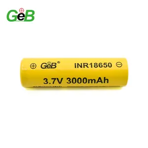 批发电池价格 3.7V 3000mAh liion 锂电池 18650 锂离子电池