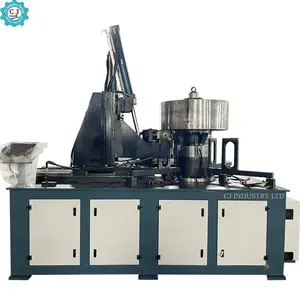 CNC Tube Air Ventilation Exhaust Fan Blower Flanging Machine For Axial Fan Flange Punching Beading Crimping Trimming