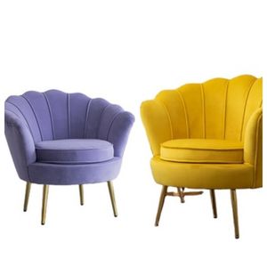 Luxe moderne nordique aile salon Accent métal salle à manger maison <span class=keywords><strong>Bar</strong></span> meubles or velours salon chaises <span class=keywords><strong>pas</strong></span> <span class=keywords><strong>cher</strong></span> canapé ensembles pour hôtel - Product Image 2