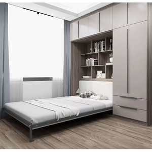 Lit escamotable moderne personnalisé | Design pliable peu encombrant | Twin/Full/Queen/<span class=keywords><strong>King</strong></span> Size | Avec bureau - Product Image 5