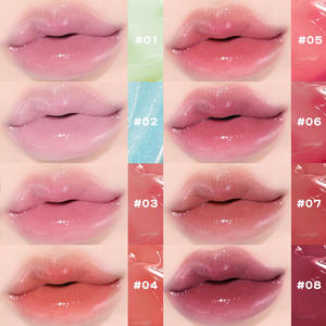 منتج أصلي كوري جديد من المصنع مباشرة ملمع شفاه جيلي على شكل جل أحمر شفاه مربى ملون بشكل طبيعي يعزز البشرة - Product Image 4