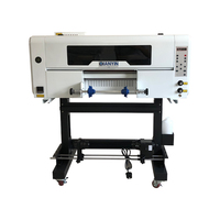 Küçük İşletmeler İçin 30cm UV DTF Mürekkep Püskürtmeli Rulodan Ruloya Yazıcı Vernik 2/3 Adet XP600/i1600/F1080 Baskı Kafası