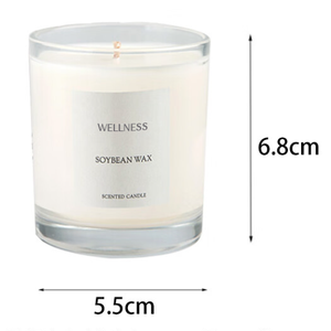 卸売高級ガラス瓶の香りの大豆ワックスキャンドルカスタマイズされたプライベートラベルの家の装飾高級包装クリスマスギフトセット - Product Image 2