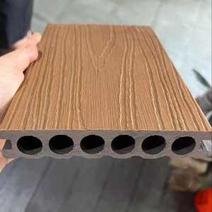 Esterno legno-plastica composito (WPC) 3D pavimento ingegnerizzato con venature del legno - Product Image 1