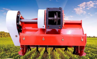 Motoculteur/Tracteur à conducteur marchant avec moteur diesel 12HP 13HP et prise de force - Machine agricole polyvalente pour le labour, le travail du sol et le transport