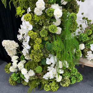 Sunwedding <span class=keywords><strong>Arche</strong></span> <span class=keywords><strong>de</strong></span> fleurs artificielles <span class=keywords><strong>de</strong></span> haute qualité pour les mariages Design réaliste Vente en gros Décoration <span class=keywords><strong>de</strong></span> cérémonie <span class=keywords><strong>de</strong></span> mariage - Product Image 4