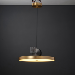 Lampe suspendue en laiton minimaliste pour intérieur, luminaire décoratif pour chambre à coucher, bureau et <span class=keywords><strong>café</strong></span> - Product Image 3