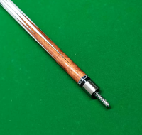 Xmlivet Queues de billard de haute qualité, design décoratif coloré, 12 mm, 2 pièces, joint radial 1/2, 142 cm, en bois d'érable, vente en gros