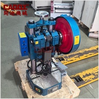 Presse à poinçonner électrique de précision de bureau CADDY 2T, mode double manuel et pédale