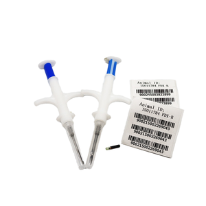 Tag implan Biolass Tag implan RFID <span class=keywords><strong>Microchip</strong></span> 125khz untuk hewan peliharaan 1.25x7mm 1.4x8mm 2.12x12mm produk kontrol akses - Product Image 1