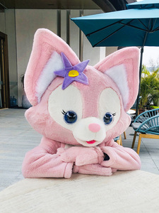 Costume da mascotte a piedi stella dei cartoni animati Lena Belle personalizzato - Product Image 3