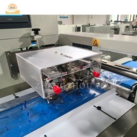 Machine d'emballage horizontale automatique Flow Pack pour l'emballage de produits alimentaires, cosmétiques, savons et articles de première nécessité